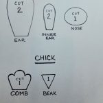 Bunny and Chick Accessory Template